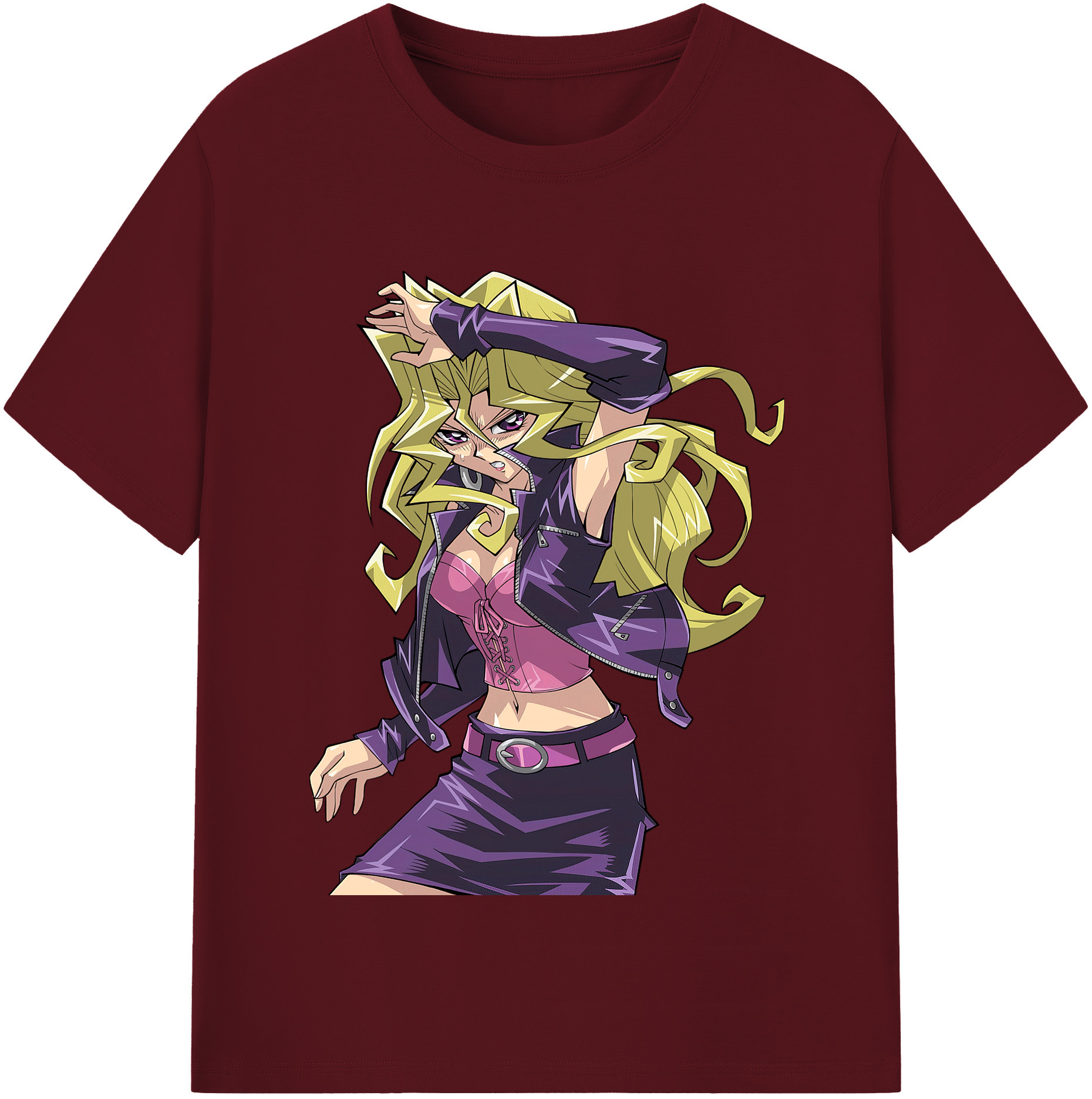 （画像用） 遊☆戯☆王 Yu-Gi-Oh! 綿100％半袖Tシャツ（フロントプリント）
